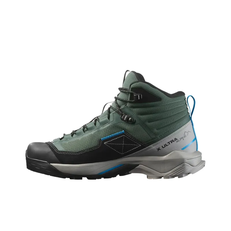 SALOMON X Ultra ALPINE High Top Hiking Shoes Men's Green-2