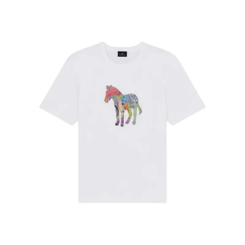 Paul Smith Craft Zebra Print T Shirt-2