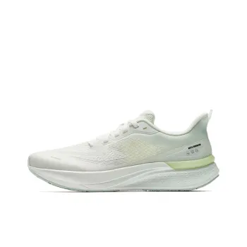 Anta Lightweight, Breathable, And Rebound Low Top Casual Running Shoes Women's White Green