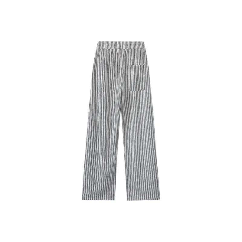 SCHEPPERHEYN Casual Pants Unisex White Stripes Extended Length-1