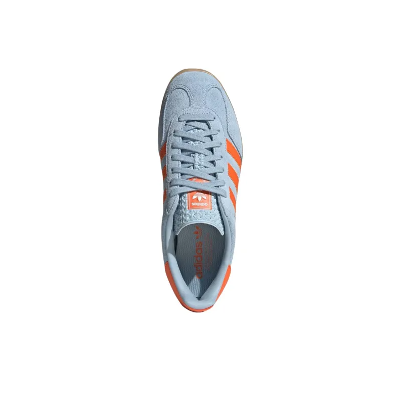 Adidas Originals Gazelle Indoor Wonder Blue Orange-4