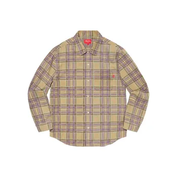 Supreme Printed Plaid Shirt