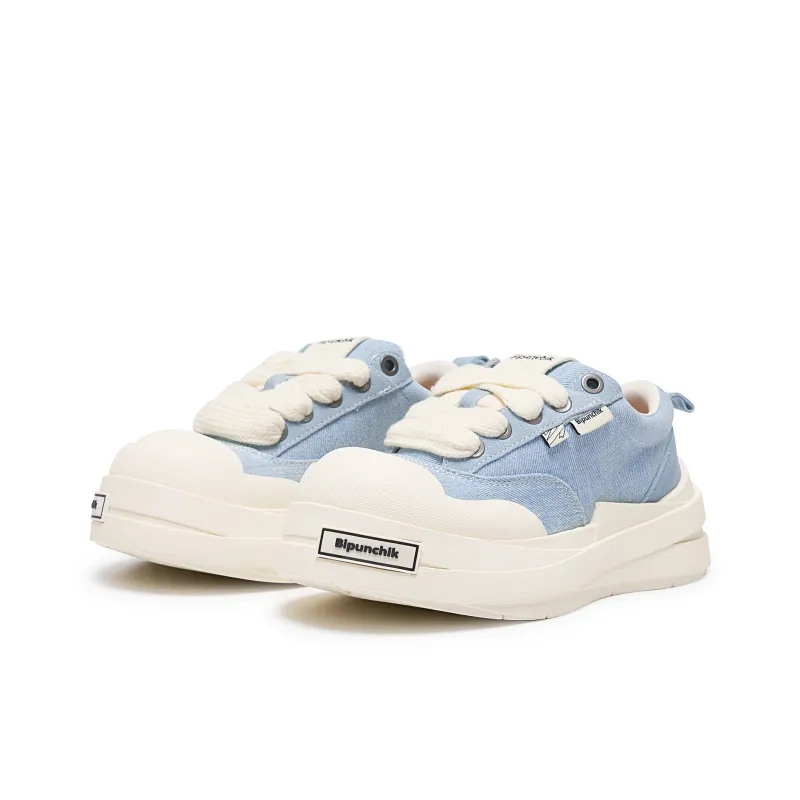 Bipunchik Low Top Casual Shoes Unisex Sky Blue-1