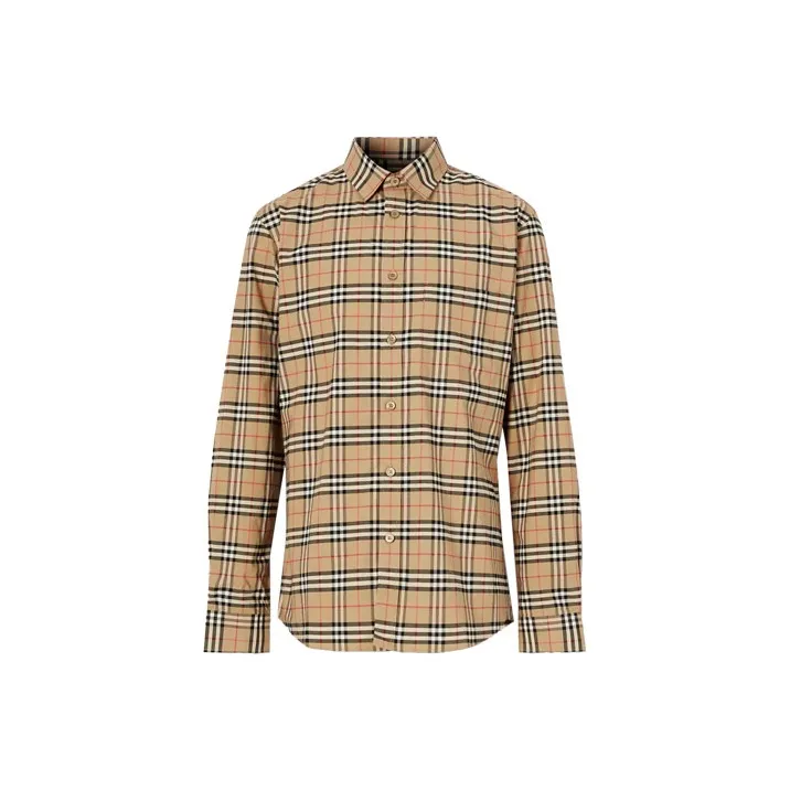 Burberry Women'ss Vintage Check Print Top-0