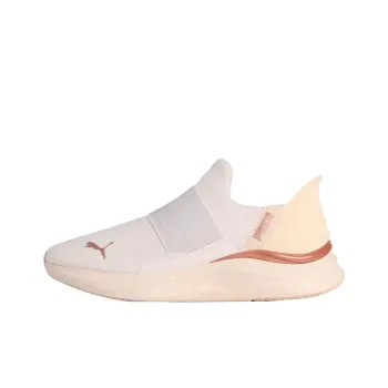 PUMA SOFTRIDE Harmony Low Top Running Shoes Women's White Rose Gold