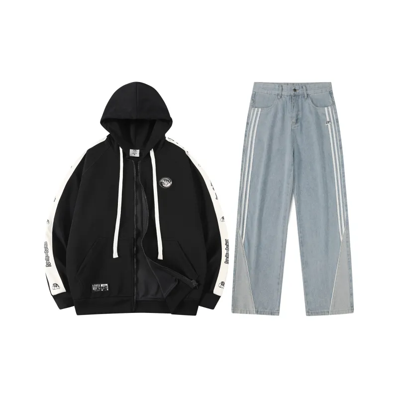 Crayon Shinchan Sweatshirt Set Unisex-13
