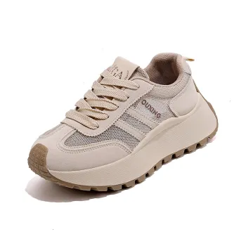 Lin's Travels Cushioning, Lightweight, Breathable Low Top Chunky Sneakers Women's