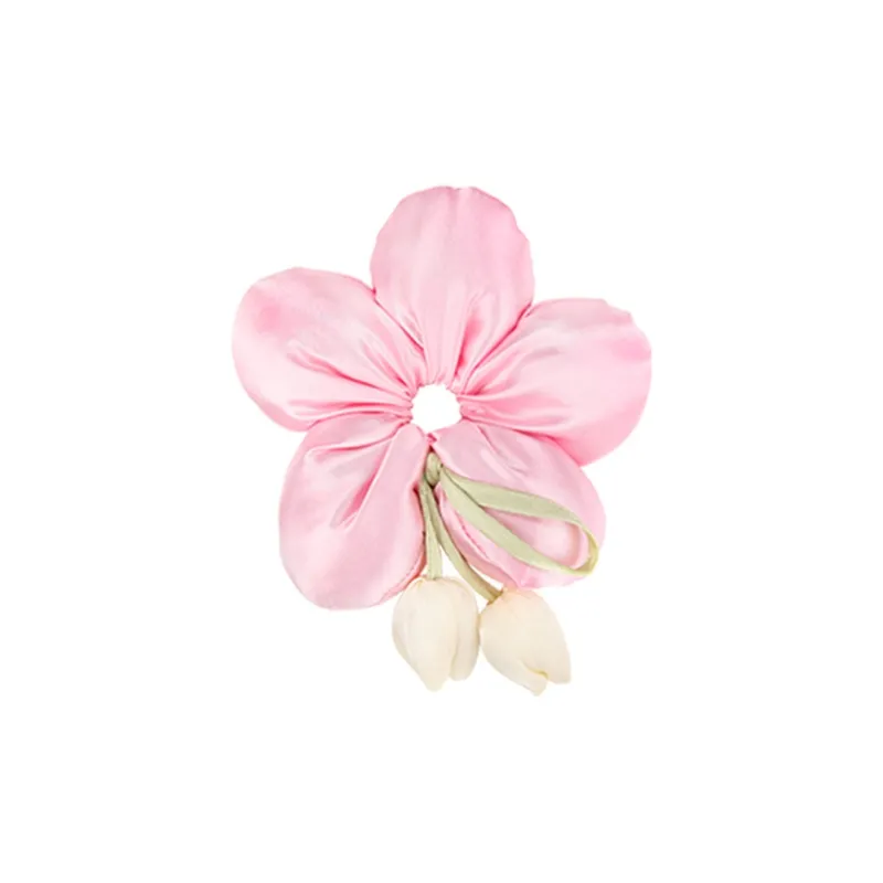 NICERURU Puff Fabric Hair Tie Women's-2