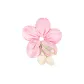 Pink Floral Small Hair Tie