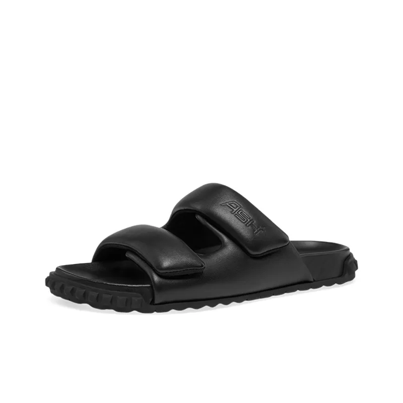 ASH Slide Slippers Unisex Black-1