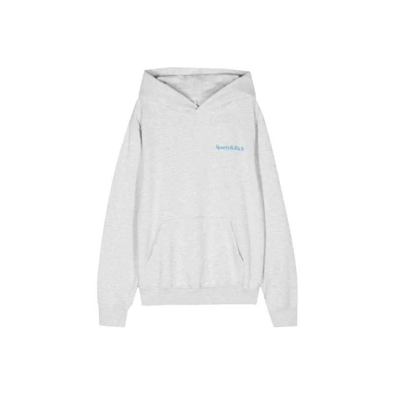 SPORTY & RICH Sweatshirt Unisex Gray-0