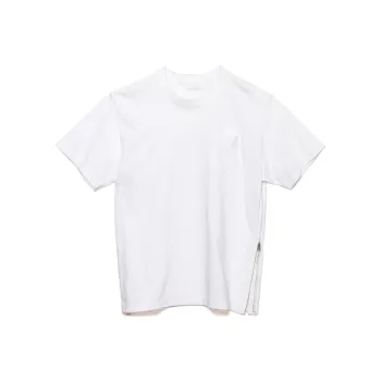 Sacai Side Zipped T Shirt