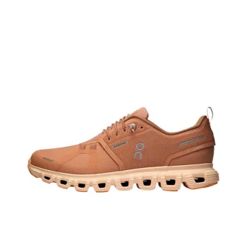 On Cloud 6 Waterproof Low Top Casual Shoes Women's Brown