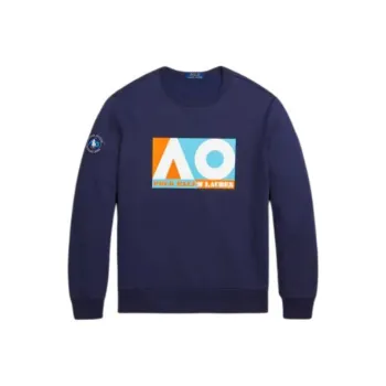 Polo Ralph Lauren Australian Open Fleece Sweatshirt Sweatshirt Men's Blue