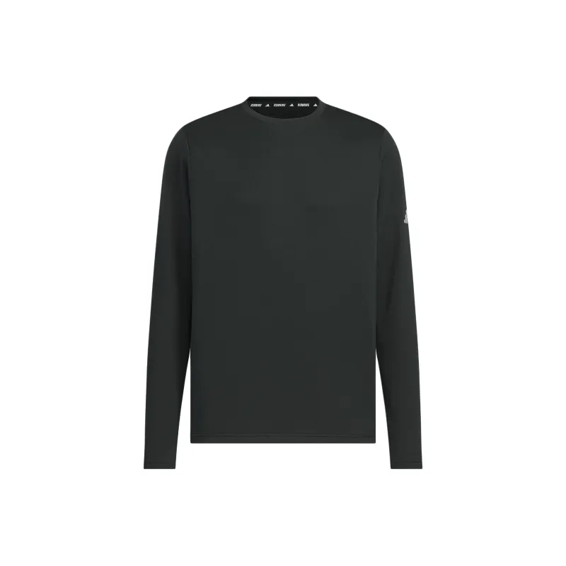 Adidas FW24 ESS RN T LS WR T-Shirt Men's Black/Deep Silver Gray-0