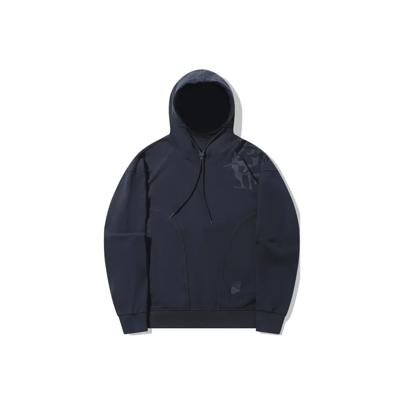 LiNing Li Ning X Jackie Chan Co branded Kung Fu Series Sweatshirts Men Charcoal Black-0