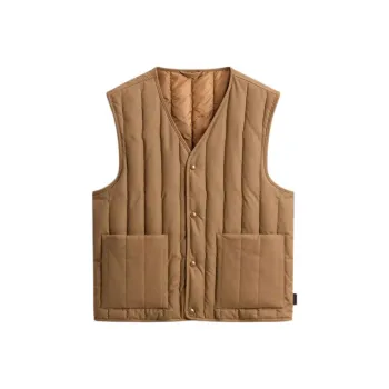 WOOLRICH Vests Men Brown