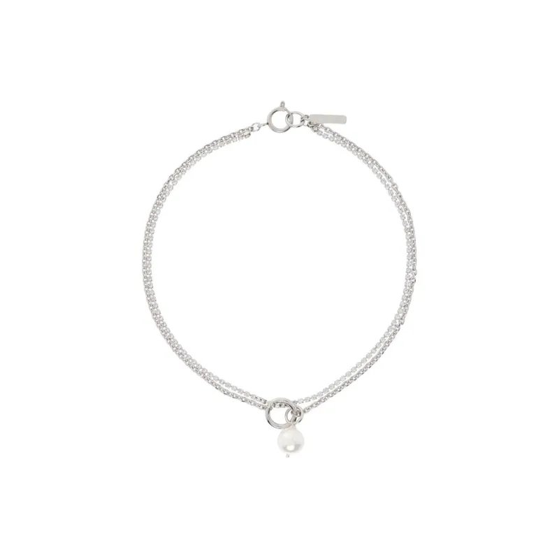 JUSTINE CLENQUET Necklaces Women's Palladium Color-0