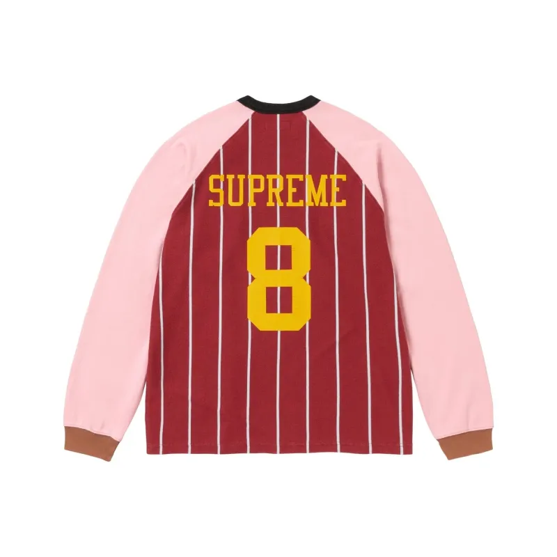 Supreme Stripe Raglan L/S Top-4
