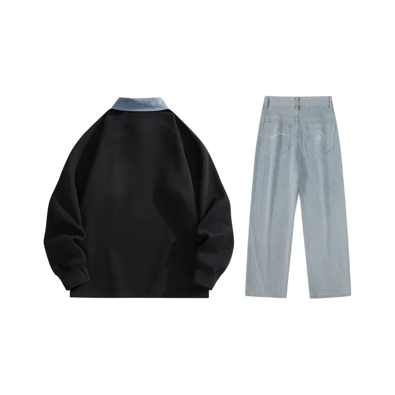 Crayon Shinchan Sweatshirt Set Unisex-13