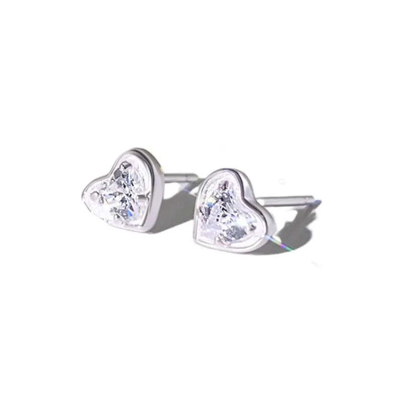 BING STUDIO 925 Sterling Silver Needle Stud Earrings Women's-4