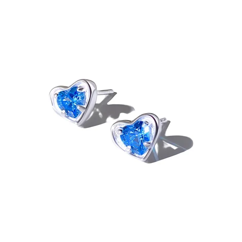 BING STUDIO 925 Sterling Silver Needle Stud Earrings Women's-11