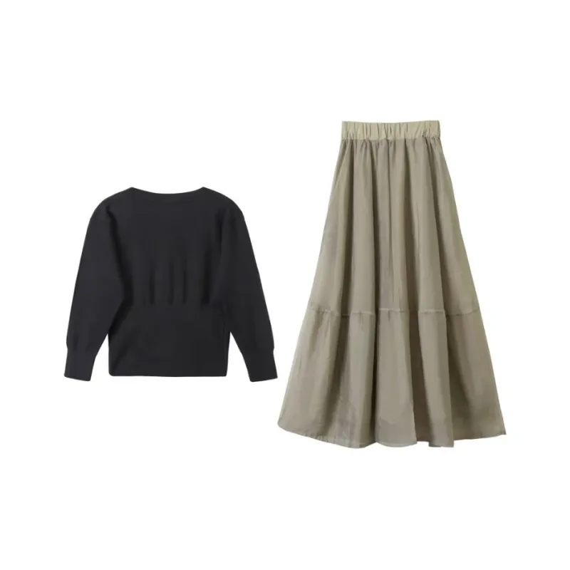 PUREIDOL Two Piece Skirt Sets Women's-1