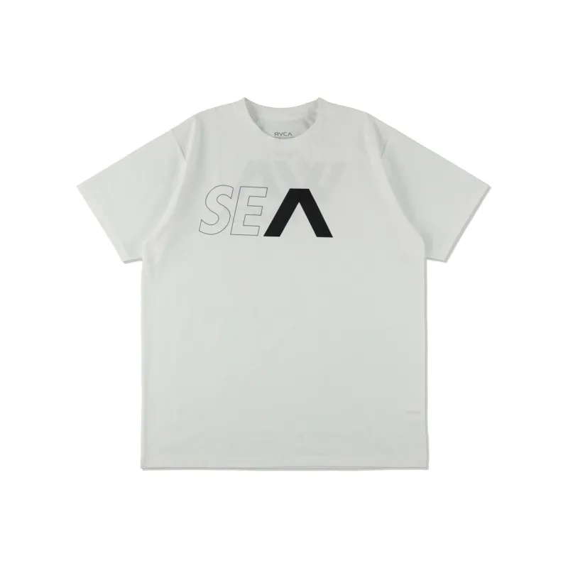 WIND AND SEA x RVCA FW24 T-Shirt Unisex White-0