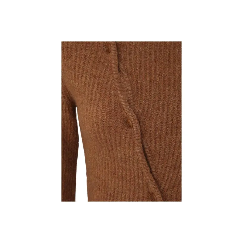 Jacquemus La Maille Pau Asymmetric Cardigan-2
