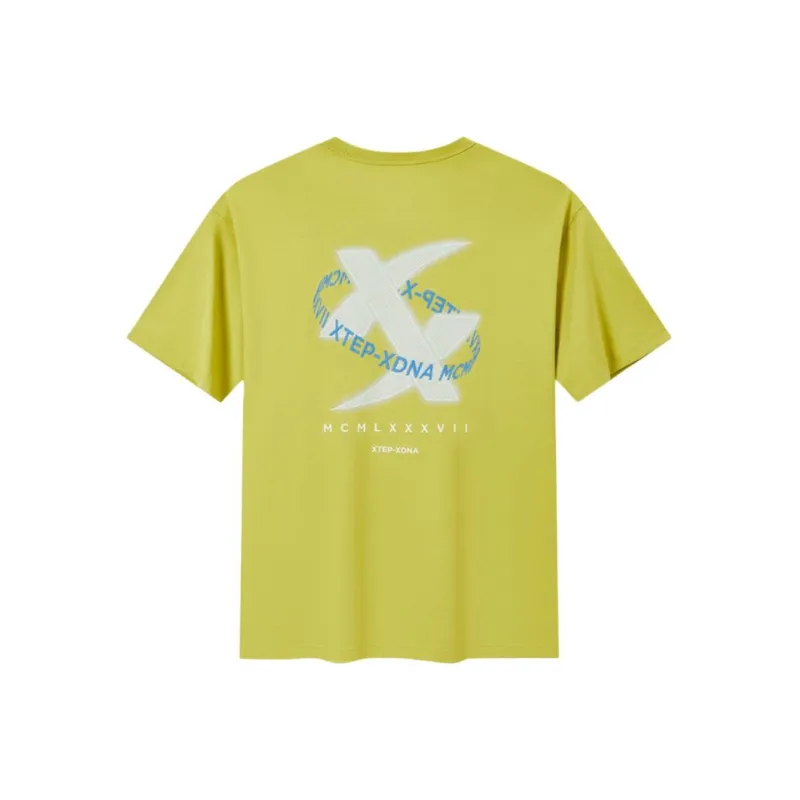 XTEP T Shirts Men Grass Green-0
