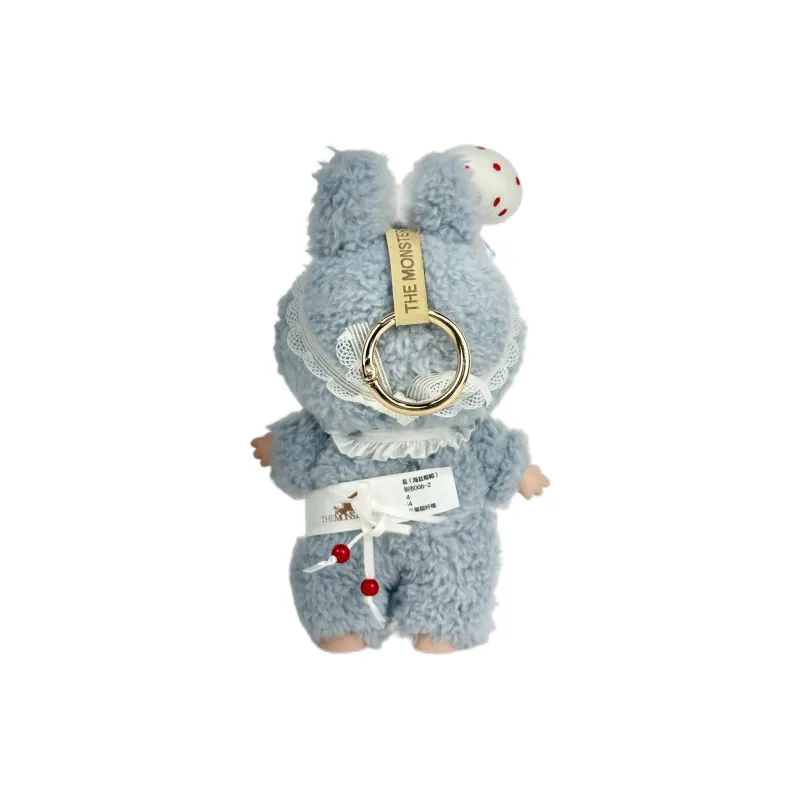 [Modified Doll] POP MART Labubu THE MONSTERS Heartbeat Macaron Collection, Little Chef, Cute Hang Tag Box 17cm-14