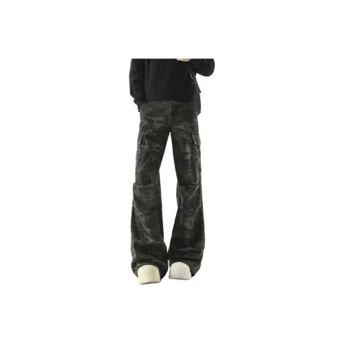 COMXZ Cargo Pants Unisex Camouflage