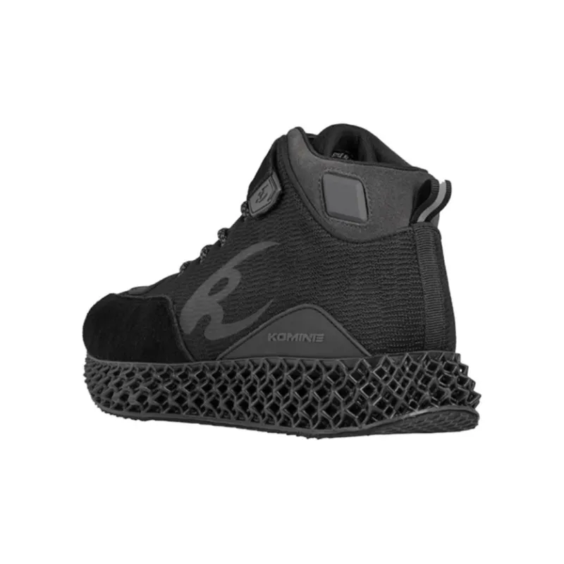 KOMINE SAFETY&INNOVATION Breathable And Wear resistant Motorcycle Shoes Unisex Black-1