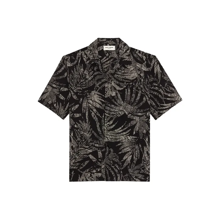 SAINT LAURENT Shirt Men's Black-0