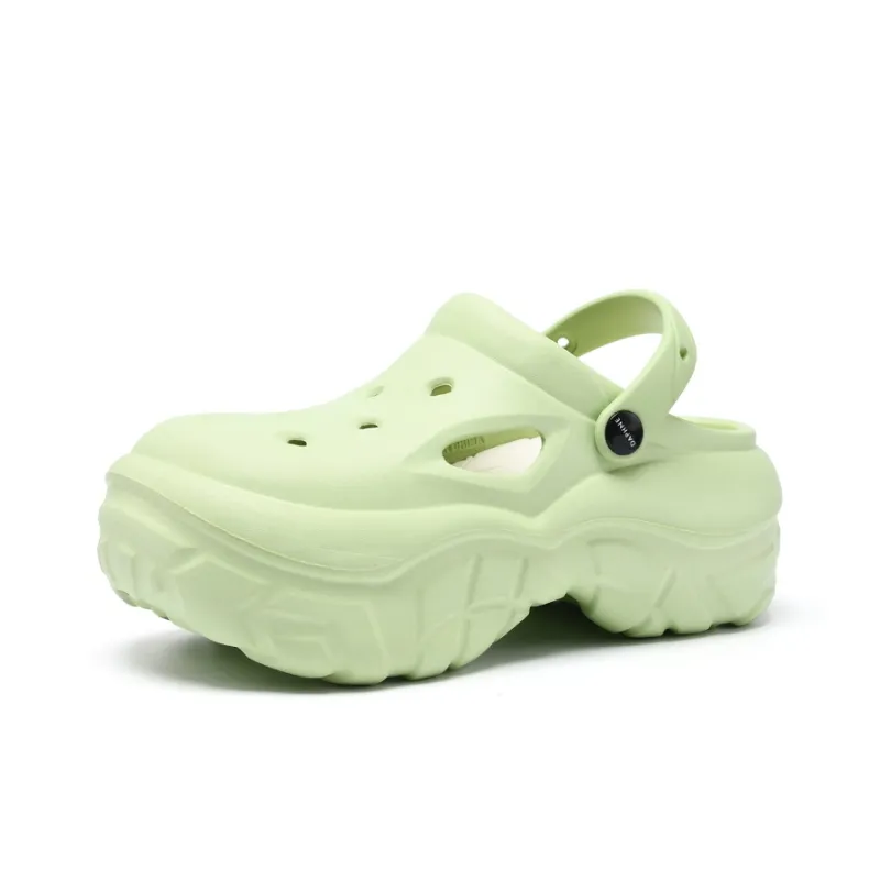 DAPHNE Clogs Women's Light Green-1