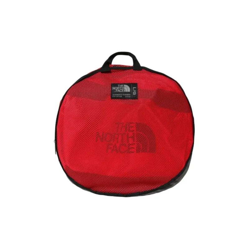 THE NORTH FACE Polyester Travel Bag 95L Unisex Red-1