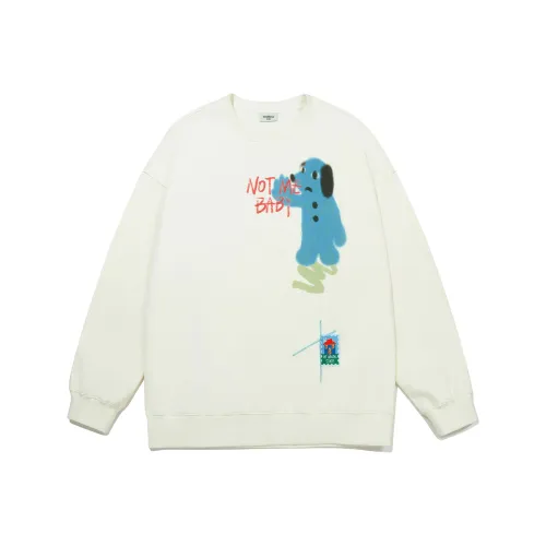 Guuka Sweatshirt Unisex Cream White