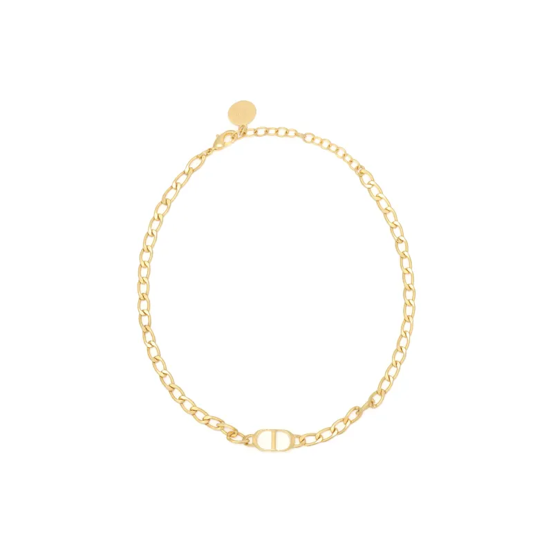 DIOR Classic CD Necklace Series Necklaces Women's-0