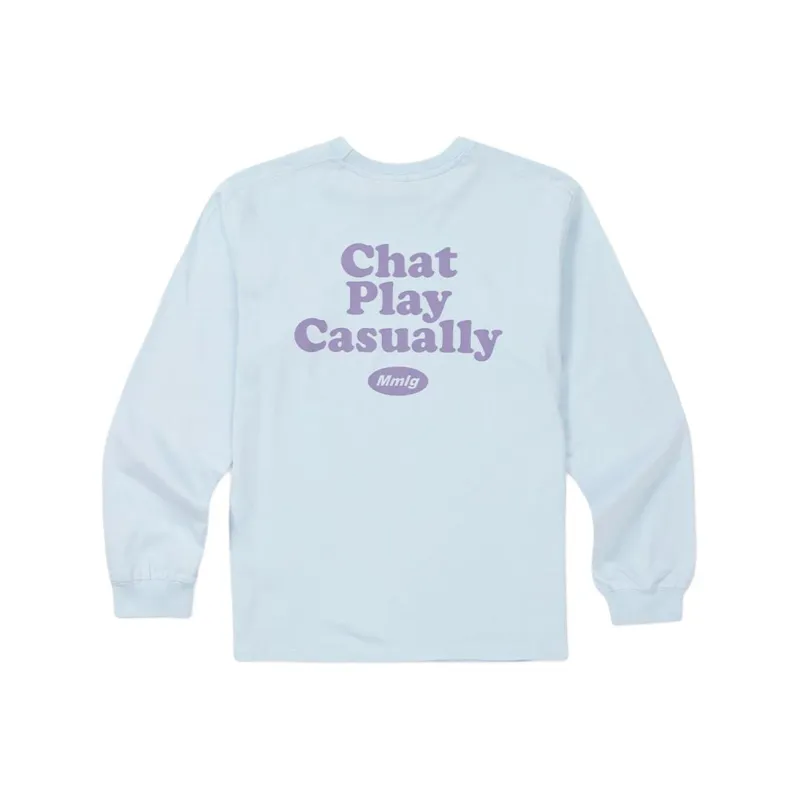 Mmlg SS25 T Shirt Unisex Light Blue-0