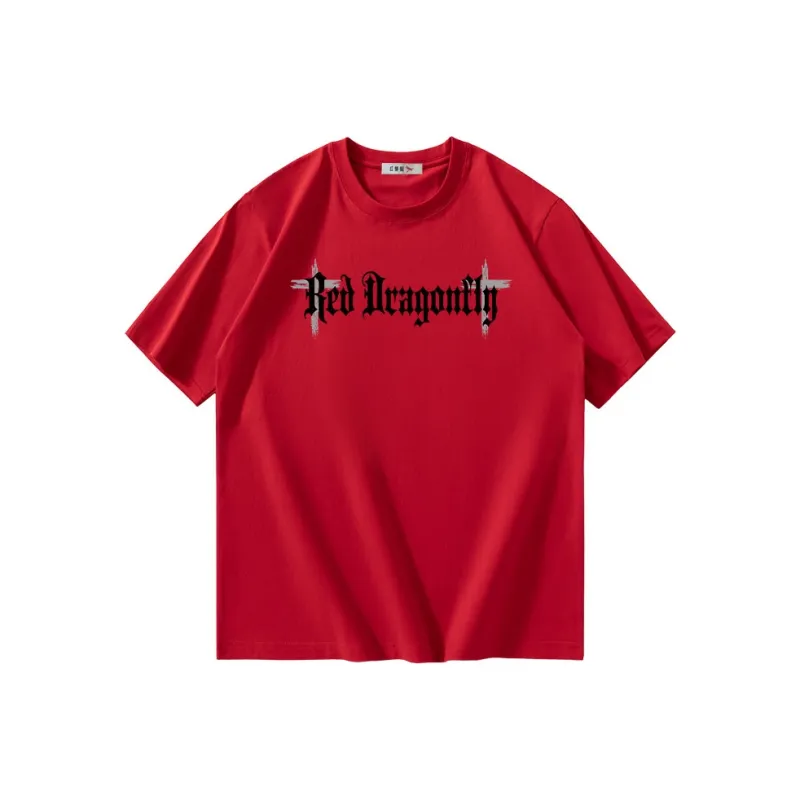 RED DRAGONFLY T Shirt Unisex Black-9