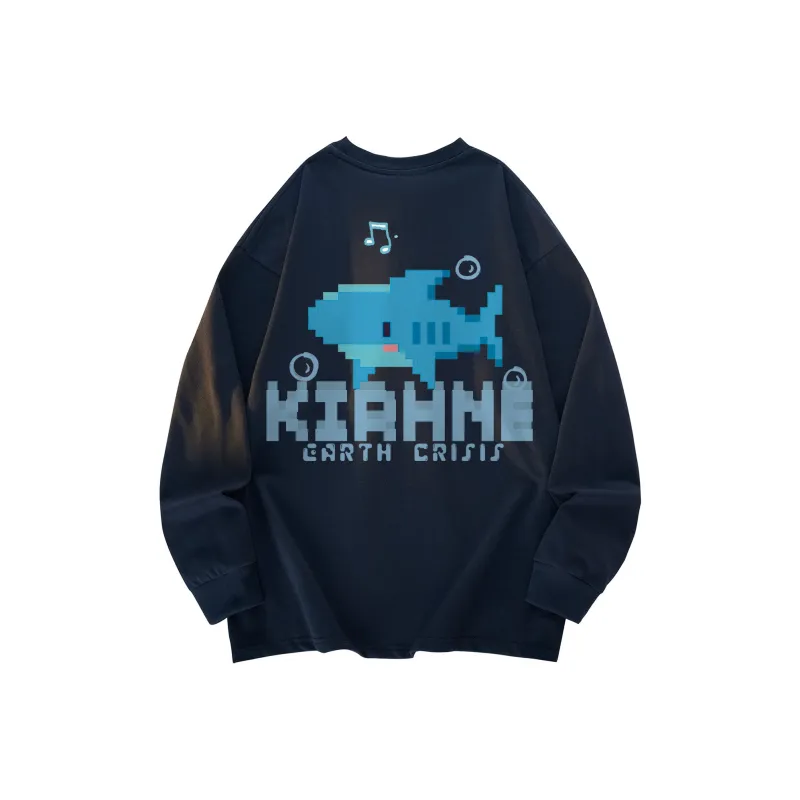 KIRHNE Long Sleeved T Shirts Unisex-11
