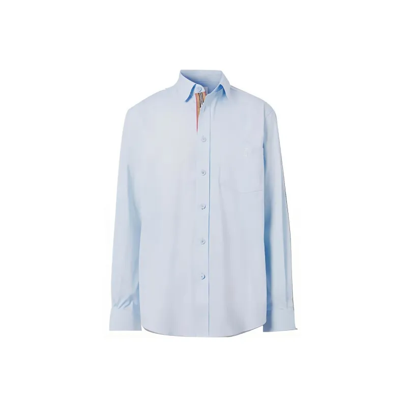 Burberry SS21 Shirt Men's Light Blue-0