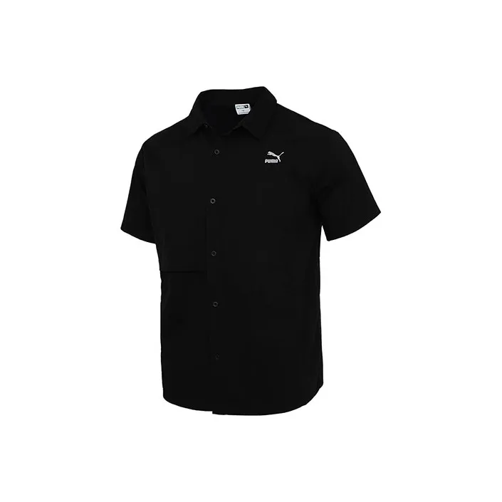 PUMA Shirts Men Black-0