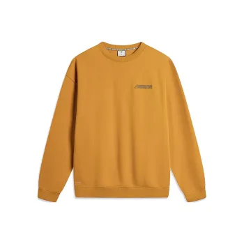 LiNing x MISTER CARTOON Sweatshirt Men's Camellia Beige