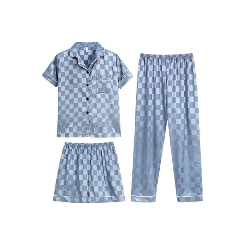 Qiao Ni Tong Pajama Set Men's Image Color-0