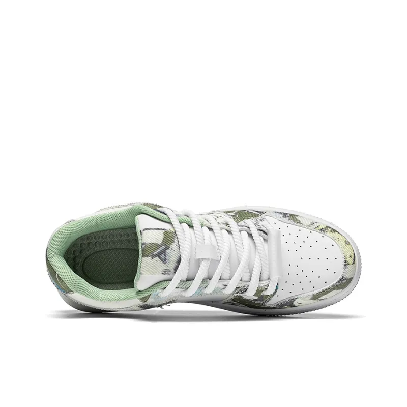 Seattle Palm Anti Slip Wear Resistant Low Top Skateboard Shoes Men's-3