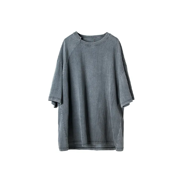HUANXIANGZHE T Shirt Unisex Gray-0