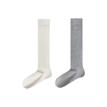 Temooues Knee High Socks Women's Combo Set
