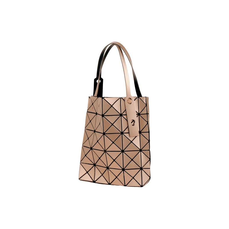 ISSEY MIYAKE Lucent Boxy Polyvinyl Chloride Resin Tote Bag, Shopping Bag, Shoulder Bag, Handbag Unisex Orange-1