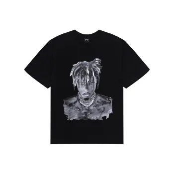 Revenge Juice Wrld 999 Graphite Portrait Tee